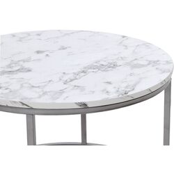 Set mese pentru reviste Halmar Paola 2 (Marble/Silver) Thumb