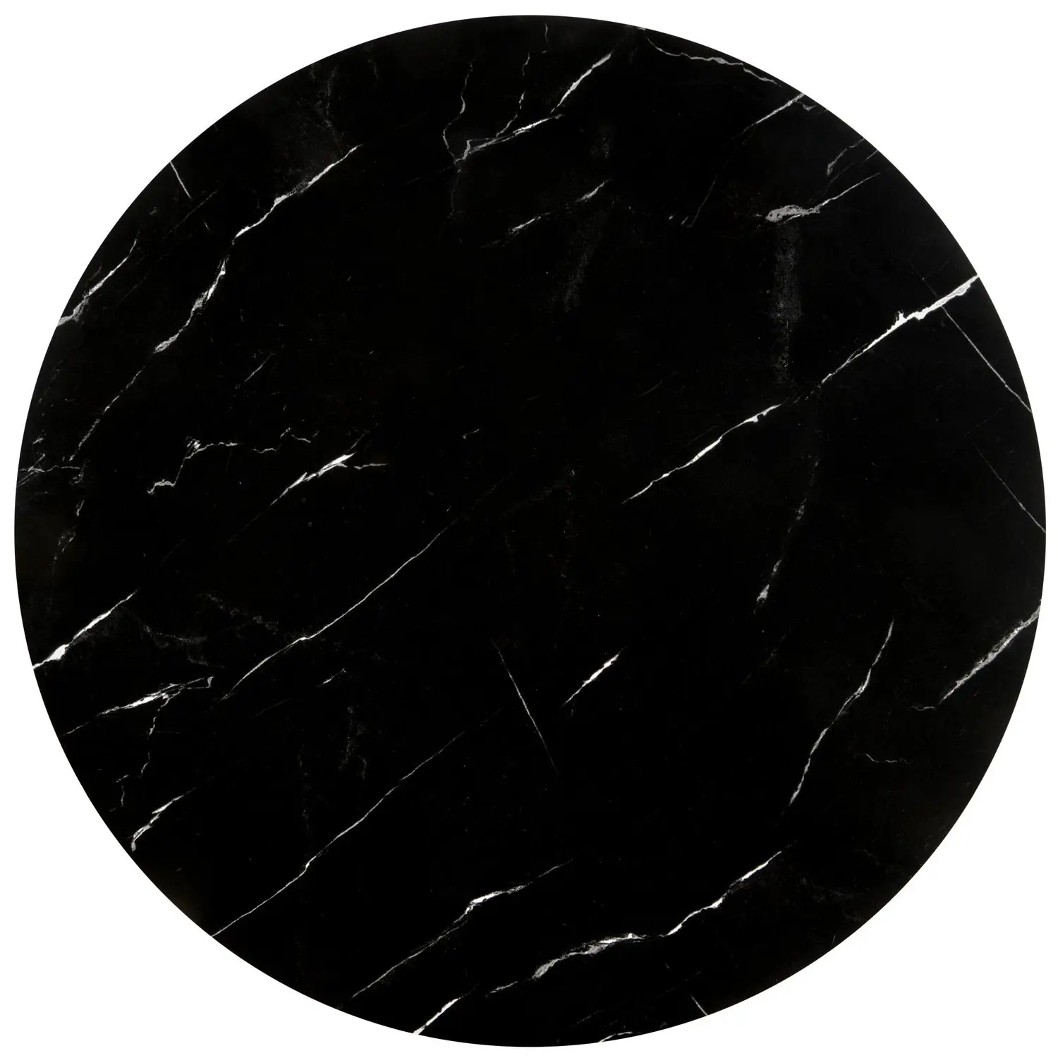 Set masute pentru reviste Halmar Paola (Black Marble/Gold)