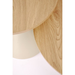 Set masute pentru reviste Halmar Pilar (Natural Oak/Cashmere) Thumb