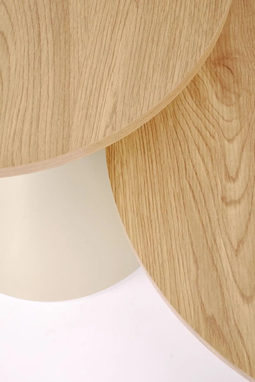 Set masute pentru reviste Halmar Pilar (Natural Oak/Cashmere) - 5
