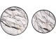 Set mese pentru reviste Halmar Susanna (White Marble/Black)