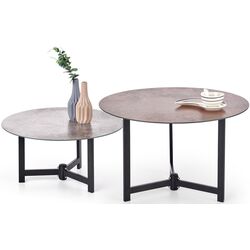 Set mese pentru reviste Halmar Twins (Graphite/Brown/Black) Thumb