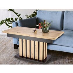 Masa-transformer pentru reviste Halmar Baretti (Artisan Oak/Black)