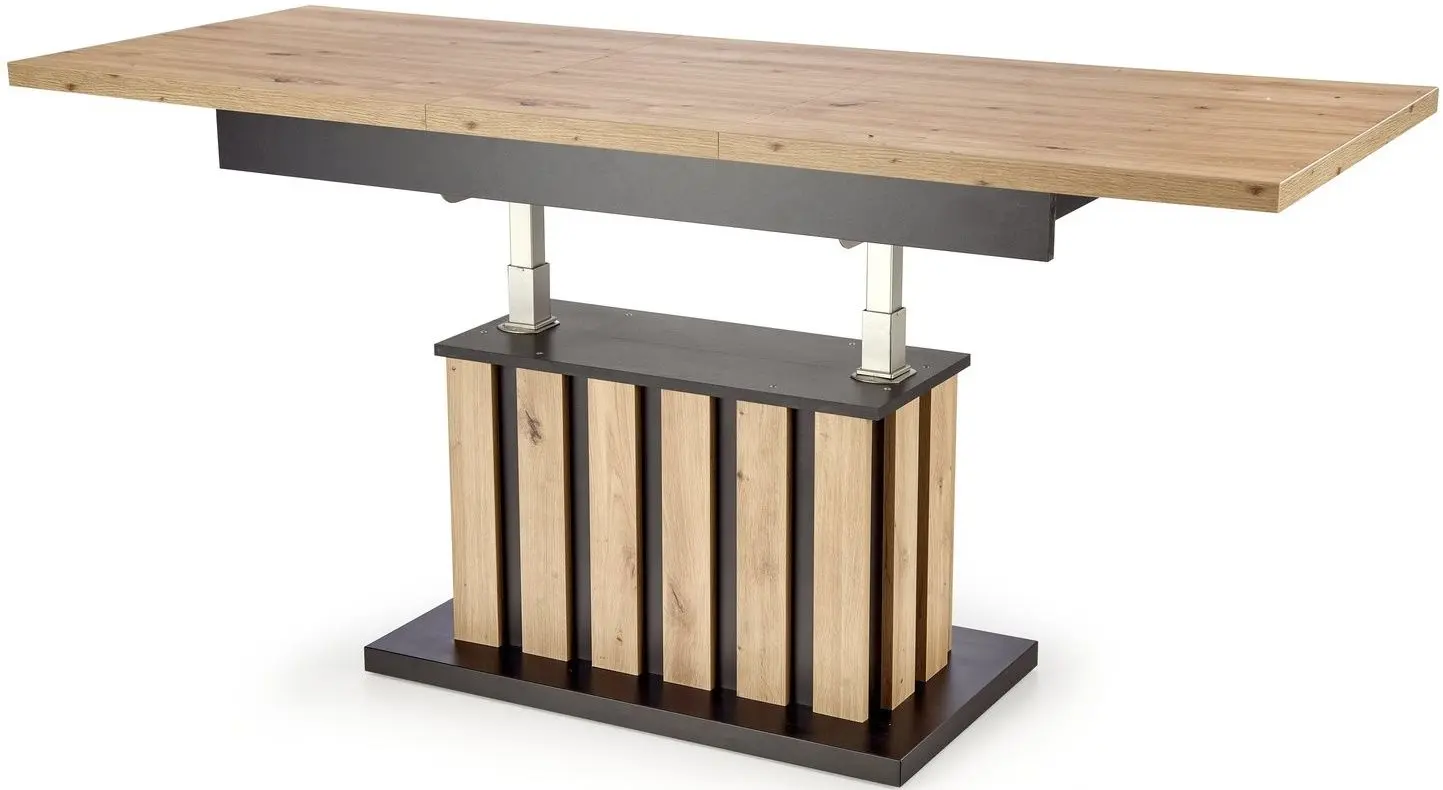 Masa-transformer pentru reviste Halmar Baretti (Artisan Oak/Black)