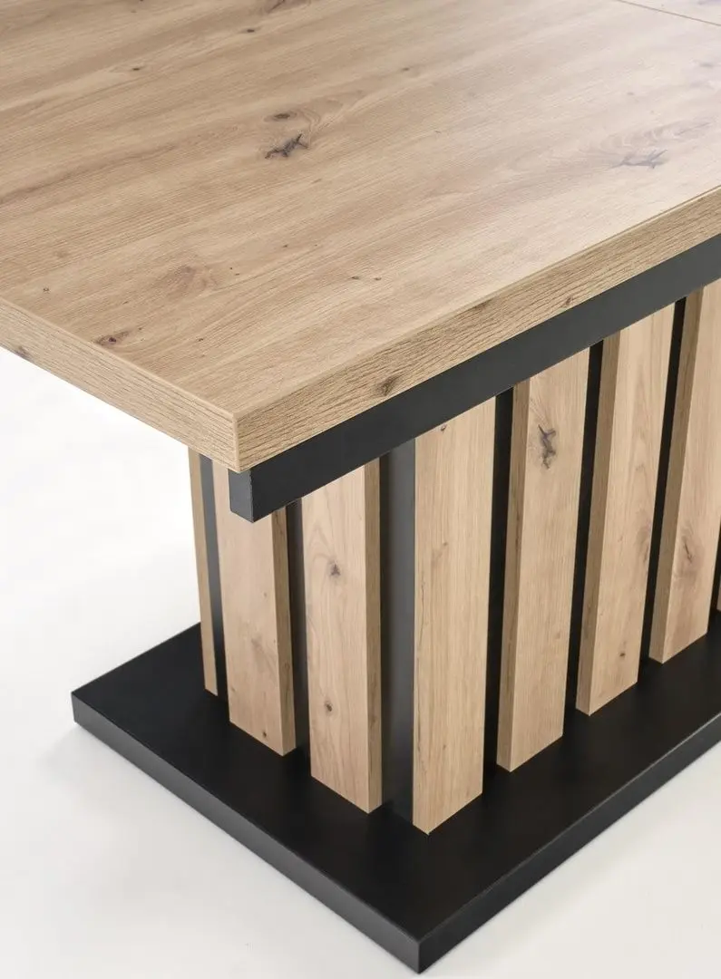 Masa-transformer pentru reviste Halmar Baretti (Artisan Oak/Black)