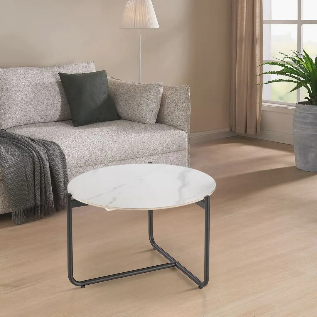 Masa pentru reviste Halmar Acuna (White Marble)