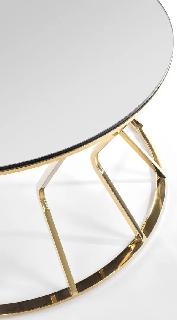 Журнальный столик Halmar Afina (Golden/Transparent)