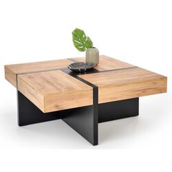Masa pentru reviste Halmar Sevilla (Craft Oak/Black) Thumb