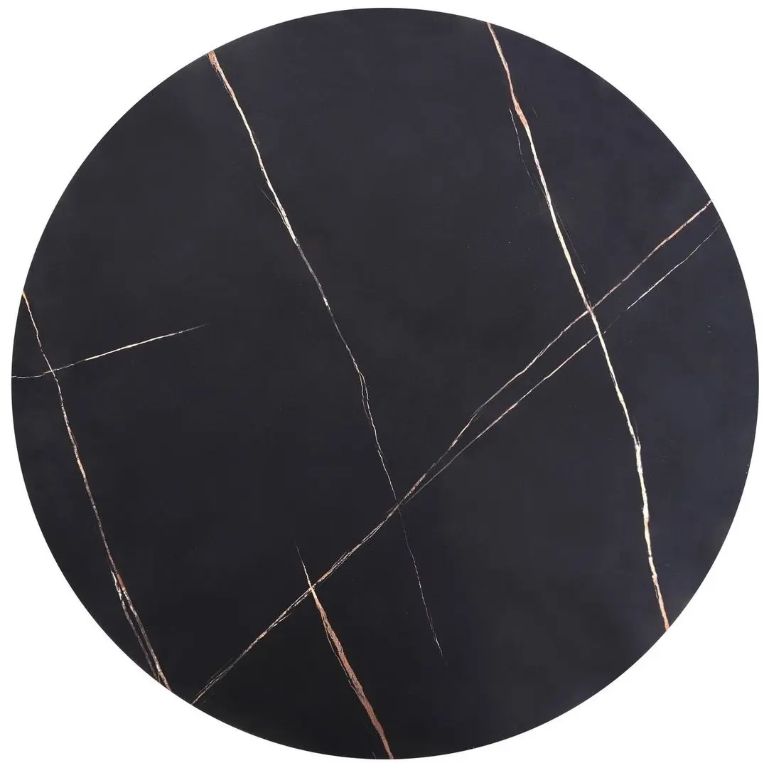 Masa pentru reviste Halmar Antica (Black Marble/Black)