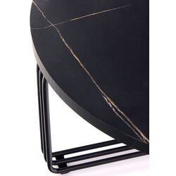 Masa pentru reviste Halmar Antica (Black Marble/Black) Thumb