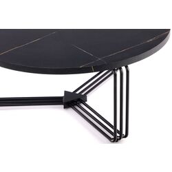 Masa pentru reviste Halmar Antica (Black Marble/Black) Thumb