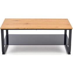 Masa pentru reviste Halmar Artiga (Golden Oak/Black) Thumb