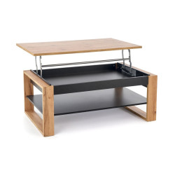 Журнальный столик Halmar Betty (Artisan Oak/Black) Thumb