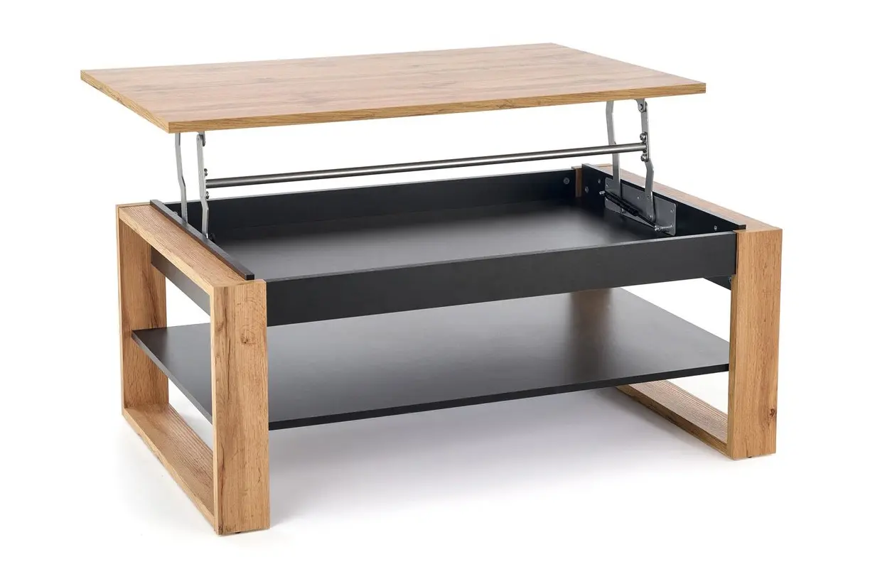 Журнальный столик Halmar Betty (Artisan Oak/Black)