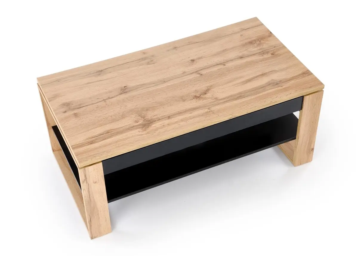 Журнальный столик Halmar Betty (Artisan Oak/Black)