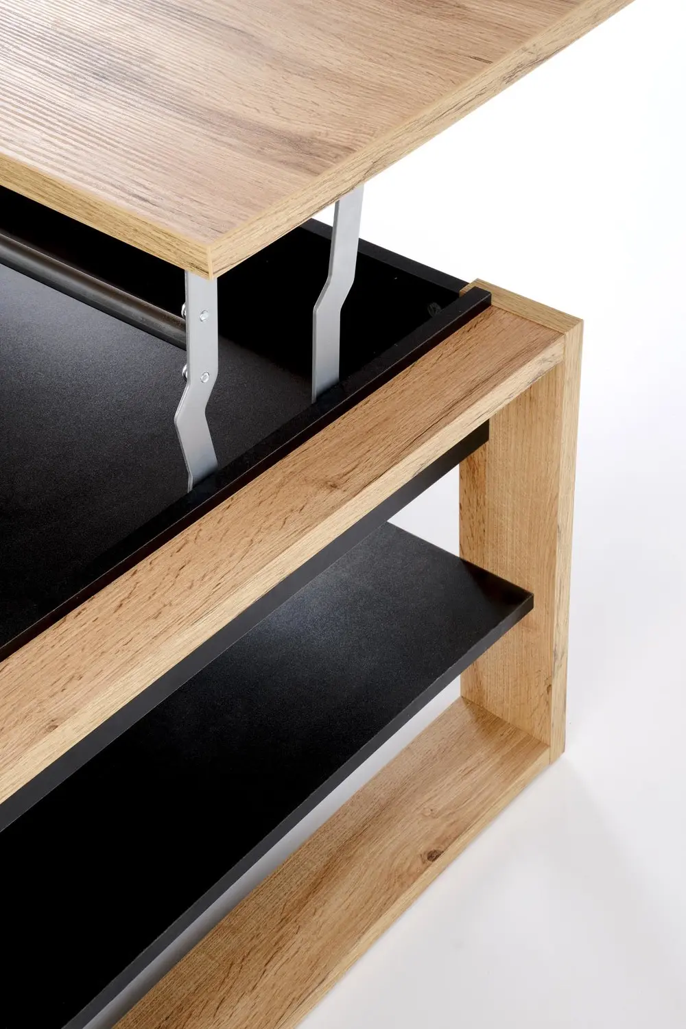 Журнальный столик Halmar Betty (Artisan Oak/Black)