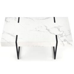 Masa pentru reviste Halmar Blanca (White Marble/Black) Thumb