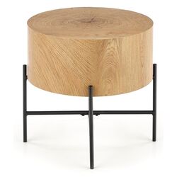 Masa pentru reviste Halmar Brooklyn-s (Natural Oak/Black) Thumb