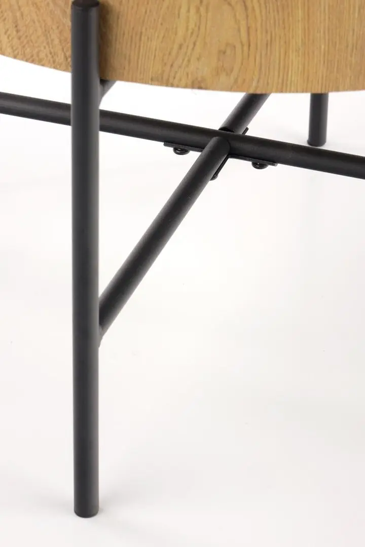 Masa pentru reviste Halmar Brooklyn-s (Natural Oak/Black)