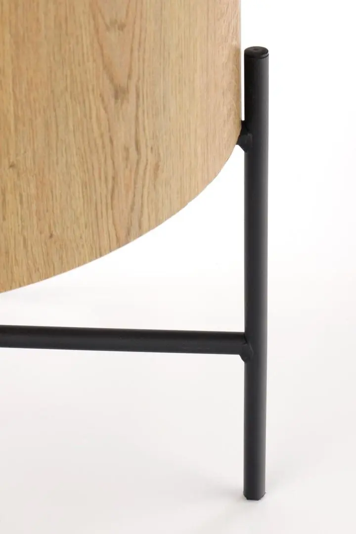 Masa pentru reviste Halmar Brooklyn-s (Natural Oak/Black)