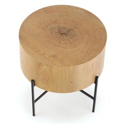 Masa pentru reviste Halmar Brooklyn-s (Natural Oak/Black) Thumb