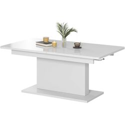 Журнальный стол-трансформер Halmar Busetti (White Matt)