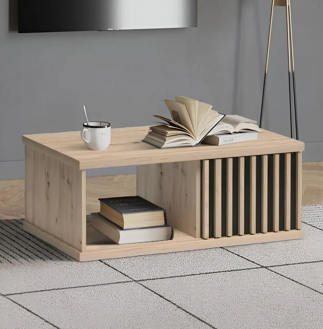 Masa pentru reviste Halmar Cali C8 (Artisan Oak/Black)