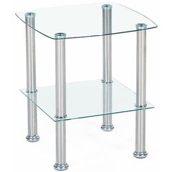 Masa pentru reviste Halmar Canaria (Transparent) Thumb