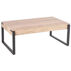 Masa pentru reviste Halmar Capri (Sanremo Oak/Black)