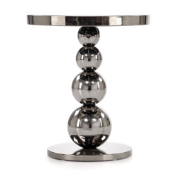 Masa pentru reviste Halmar Carla (Black/Silver) Thumb