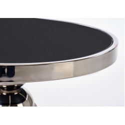 Masa pentru reviste Halmar Carla (Black/Silver) Thumb