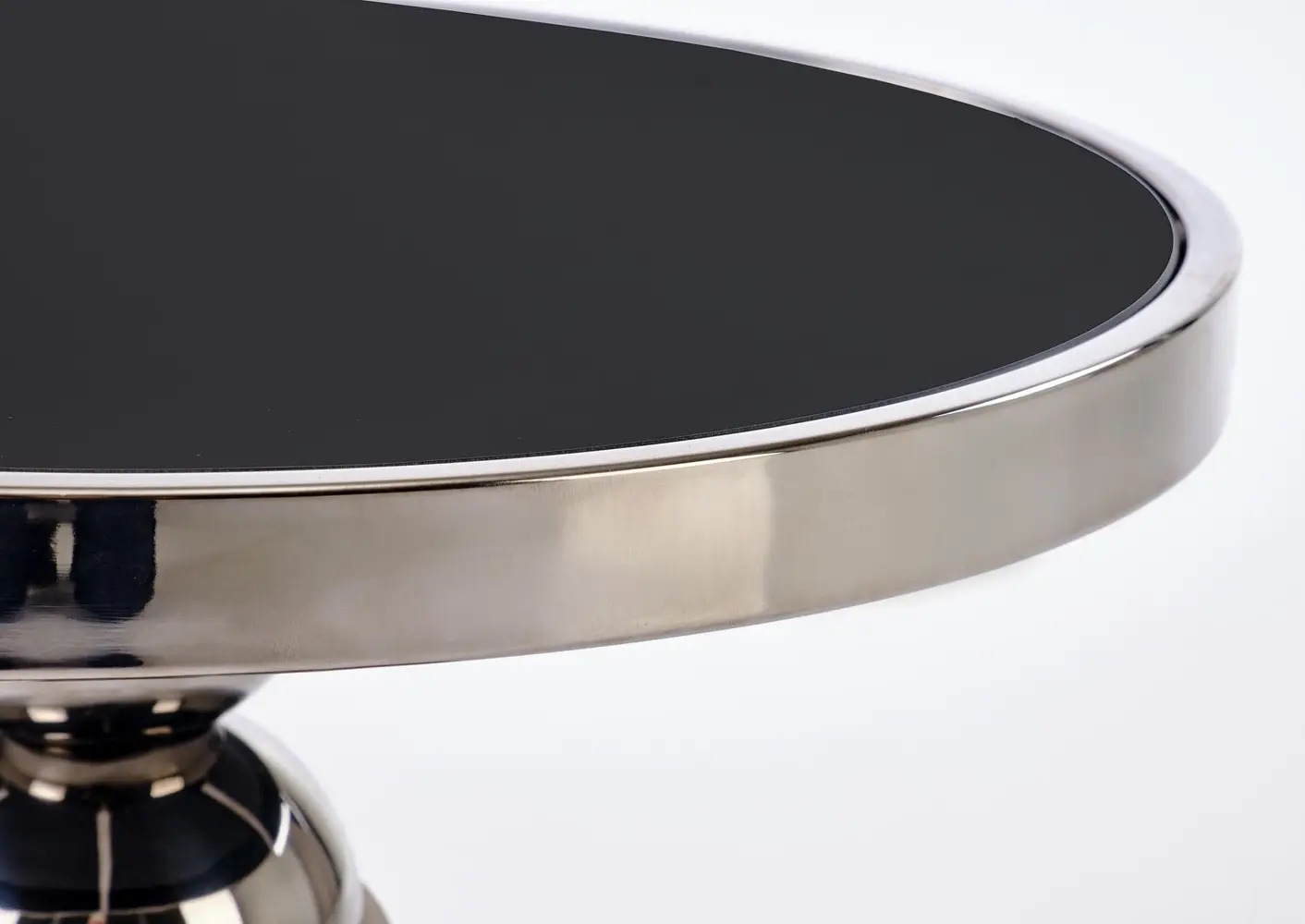 Masa pentru reviste Halmar Carla (Black/Silver)