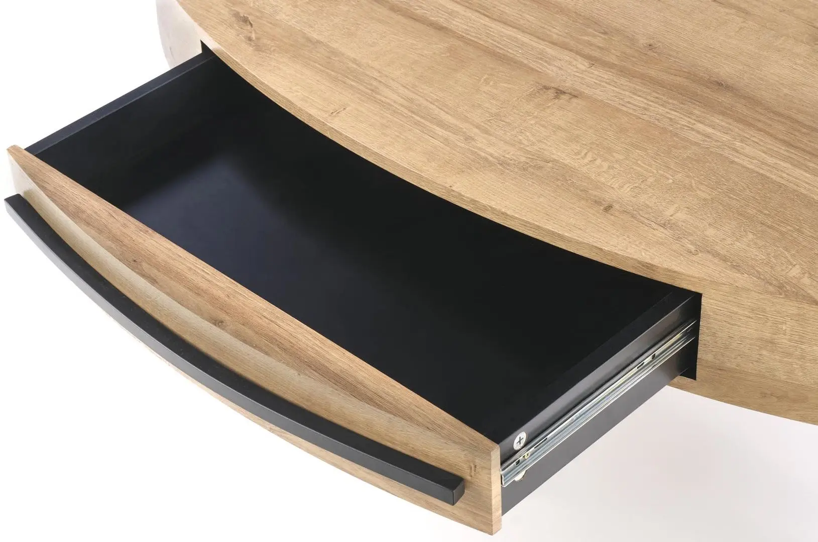 Журнальный столик Halmar Carolina (Golden Oak/Black) - 8