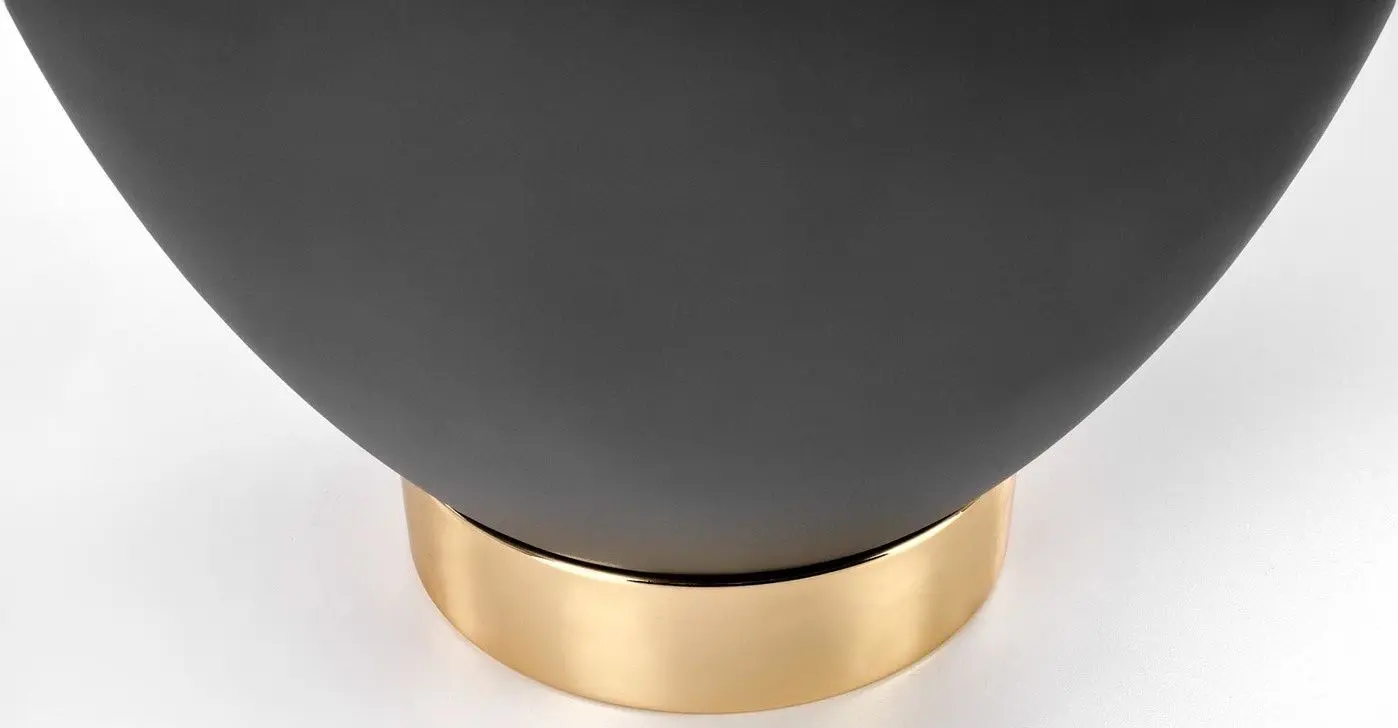 Masa pentru reviste Halmar Cecilia (White Marble/Grey/Gold)