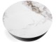 Masa pentru reviste Halmar Cecilia (White Marble/Grey/Gold)