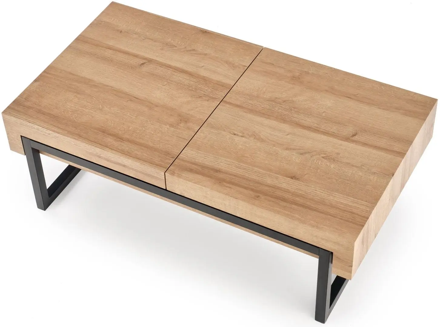 Журнальный столик Halmar Clara (Golden Oak/Black) - 2