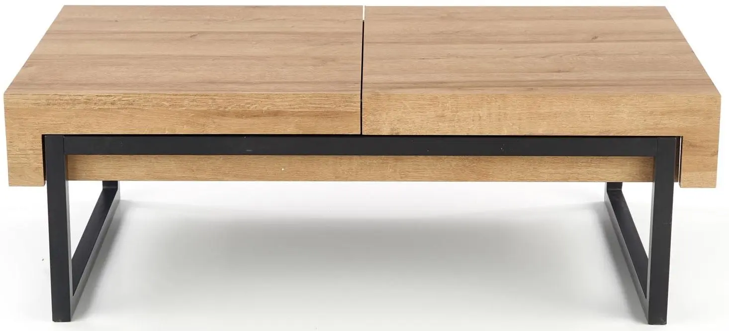 Журнальный столик Halmar Clara (Golden Oak/Black) - 4
