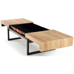 Журнальный столик Halmar Clara (Golden Oak/Black) Thumb