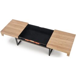 Журнальный столик Halmar Clara (Golden Oak/Black) Thumb