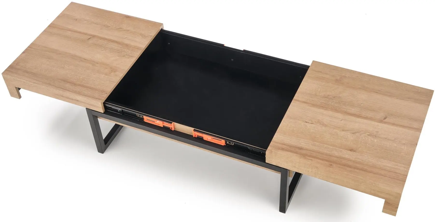 Журнальный столик Halmar Clara (Golden Oak/Black) - 7