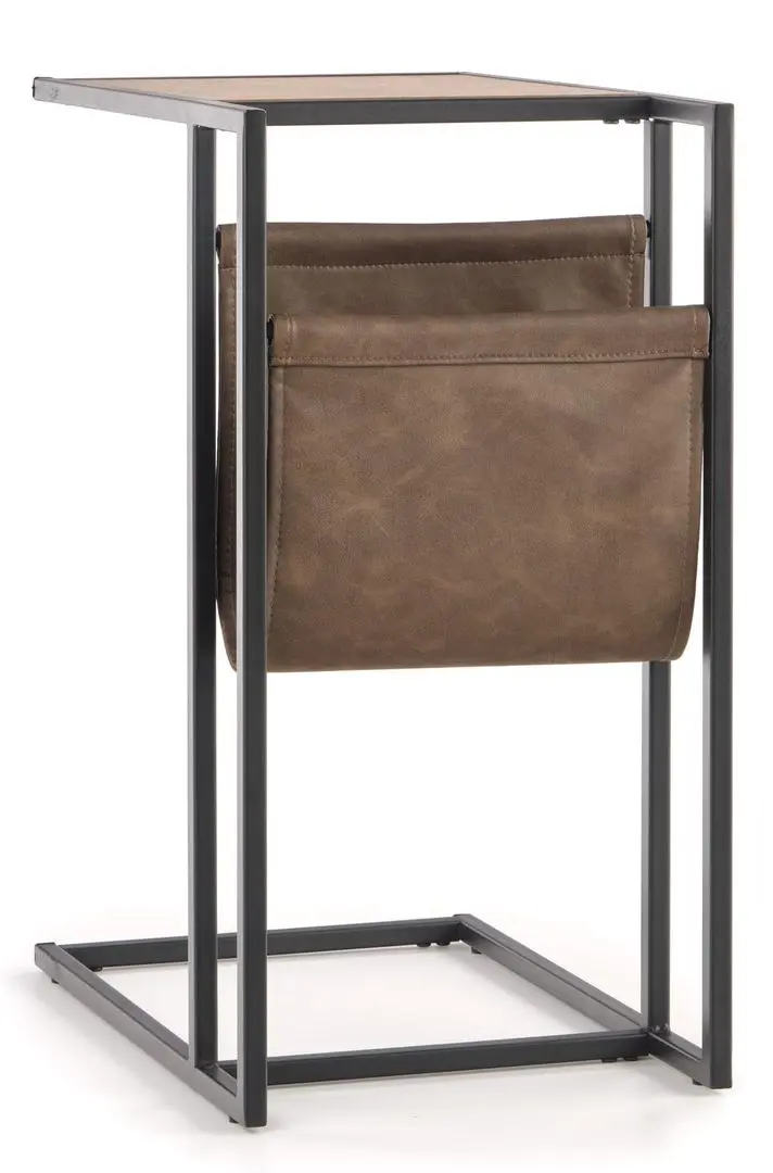 Журнальный столик Halmar Compact (Golden Oak/Black) - 3
