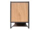 Masa pentru reviste Halmar Compact (Golden Oak/Black)