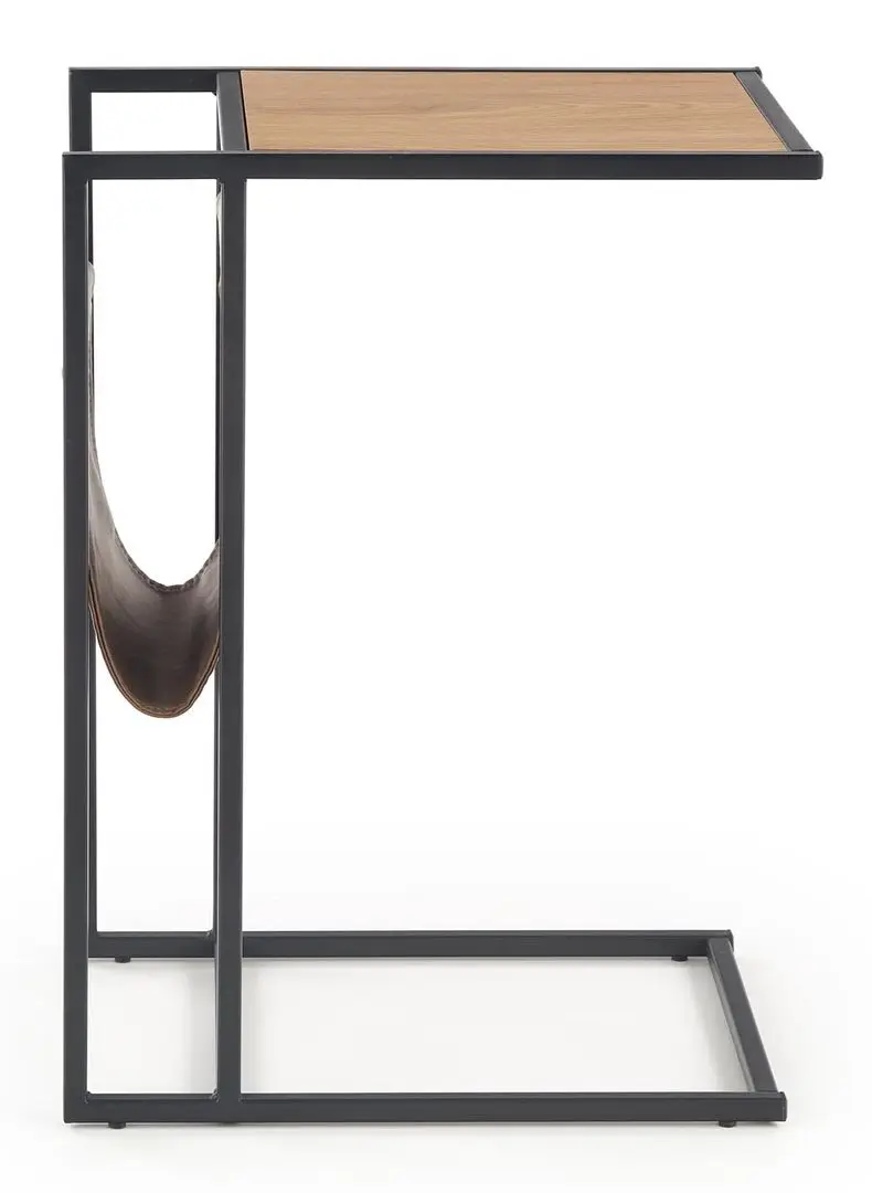 Журнальный столик Halmar Compact (Golden Oak/Black) - 4