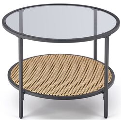 Masa pentru reviste Halmar Dakota (Smoked/Natural) Thumb