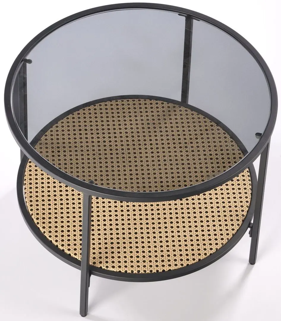 Masa pentru reviste Halmar Dakota (Smoked/Natural)