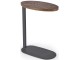 Masa pentru reviste Halmar Delphi (Walnut/Black)