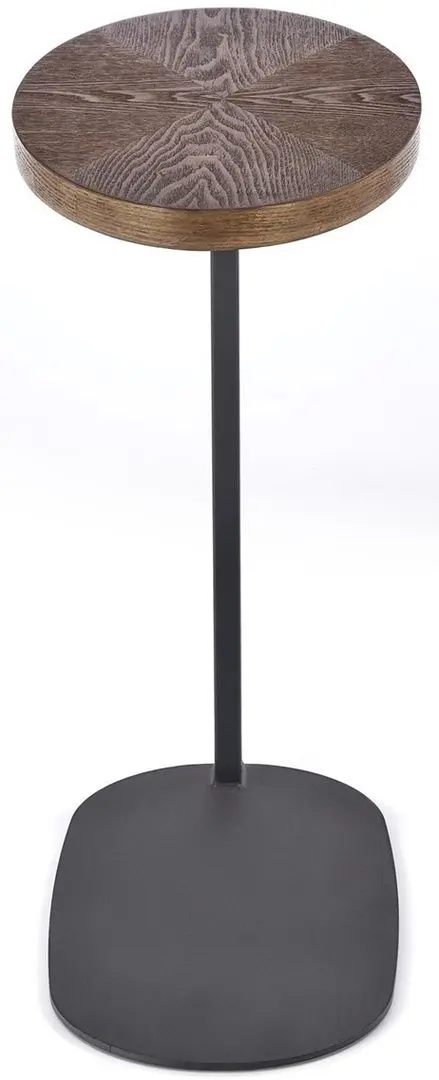 Masa pentru reviste Halmar Delphi (Walnut/Black)