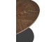 Masa pentru reviste Halmar Delphi (Walnut/Black)