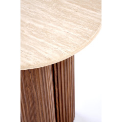 Masa pentru reviste Halmar Dorotea S (Travertine/Walnut) Thumb