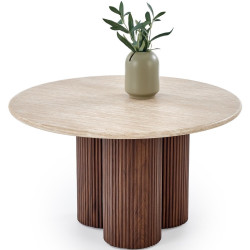 Masa pentru reviste Halmar Dorotea (Travertine/Walnut) Thumb